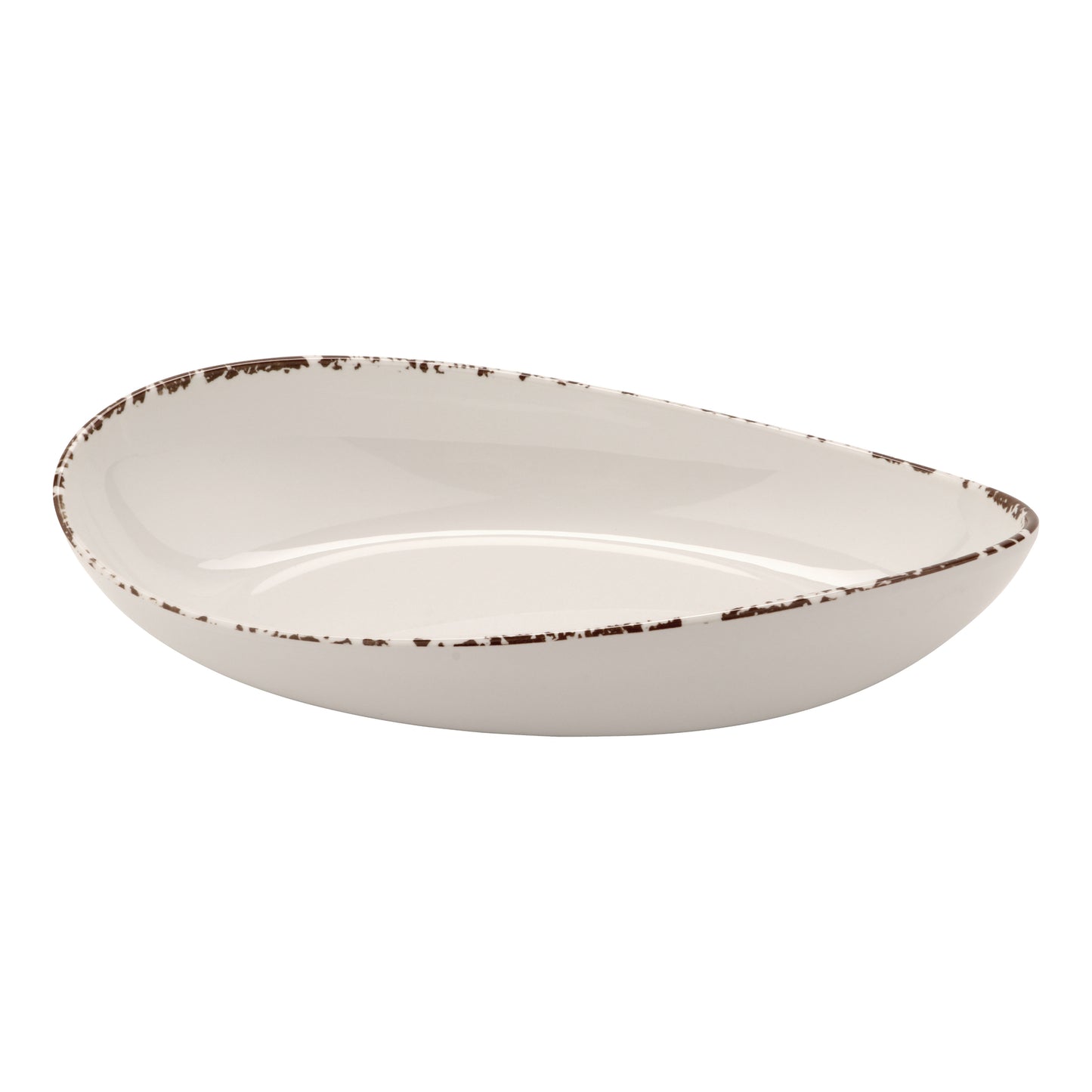 2 qt. (2.3 qt. rim-full) Oval bowl, 15" x 8", 1.75" deep