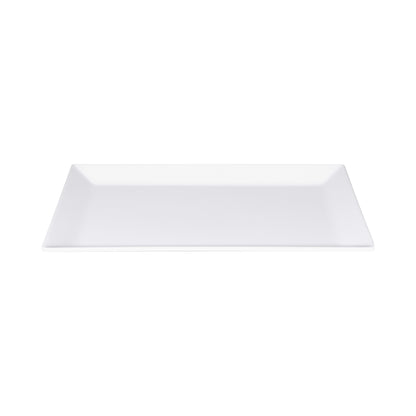Melamine Rectangular Serving Platter - White
