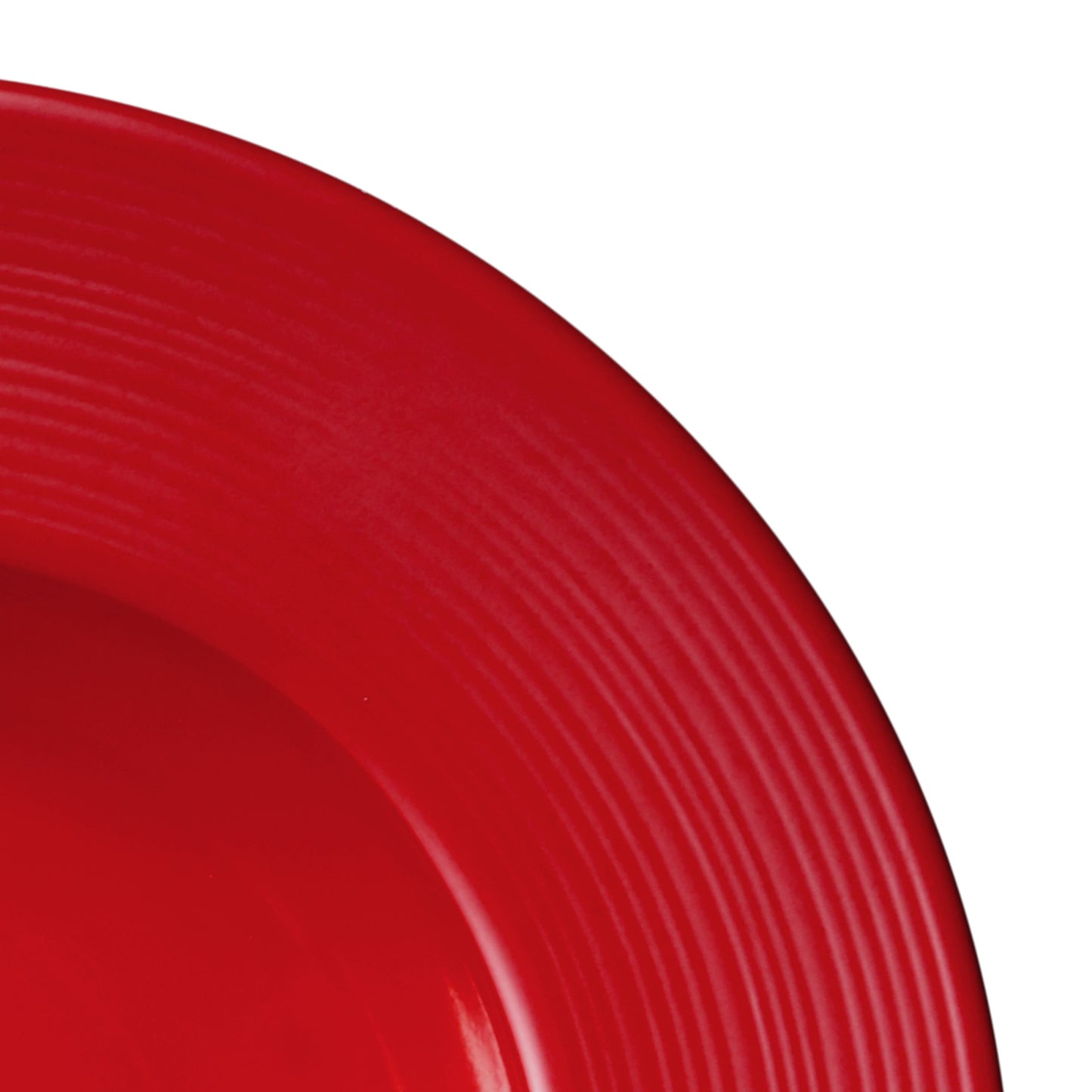 Melamine Round Past/Soup Bowl - Red Glaze