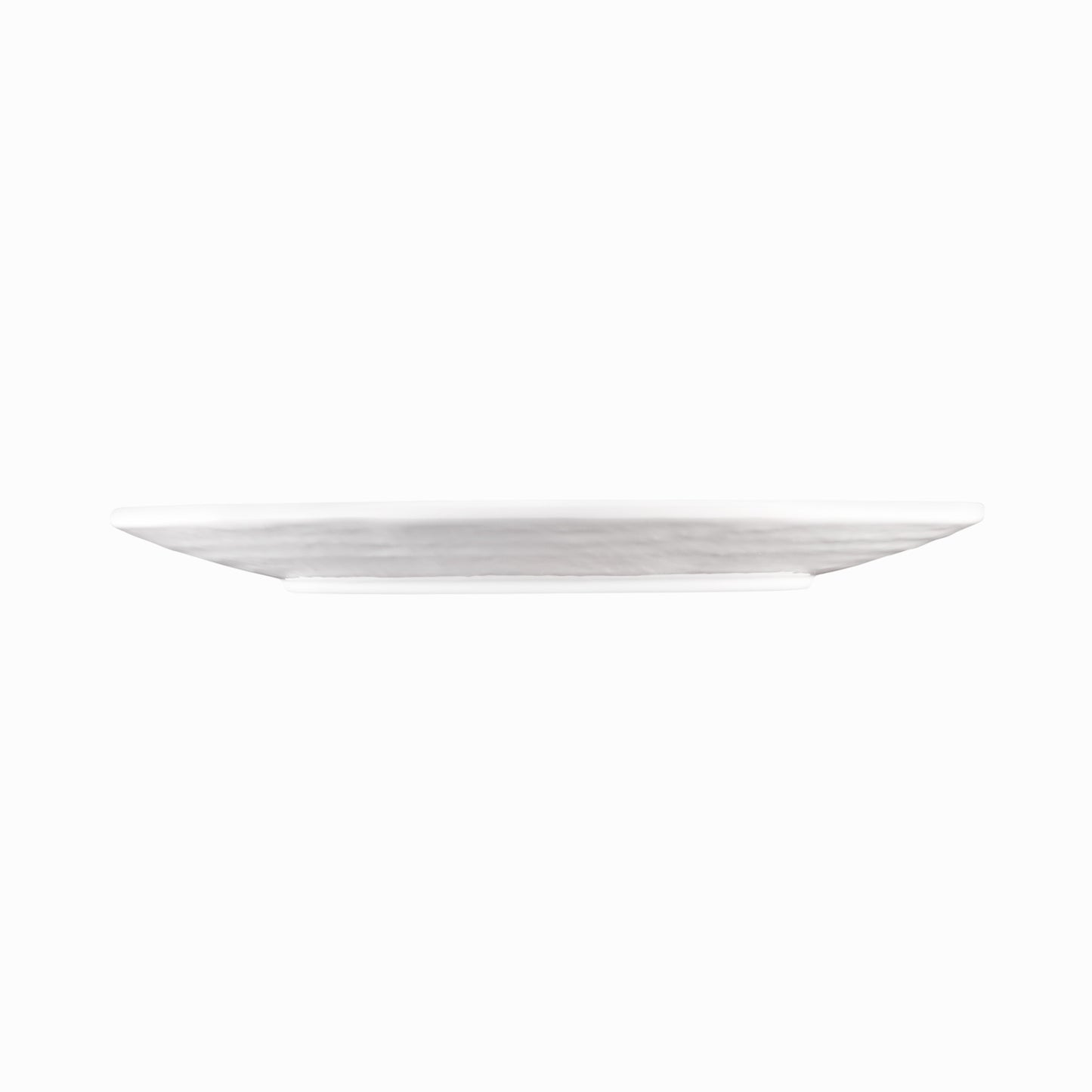 Melamine Oval Pebble Platter - White