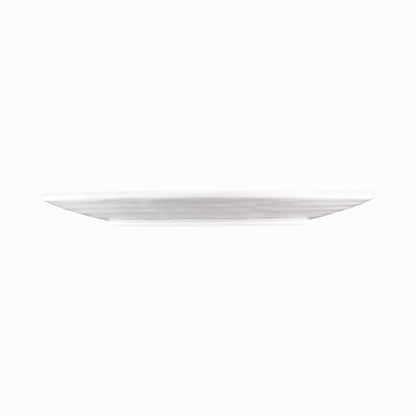 Melamine Oval Pebble Platter - White