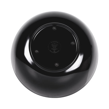 Melamine Medium Round Bowl - Black