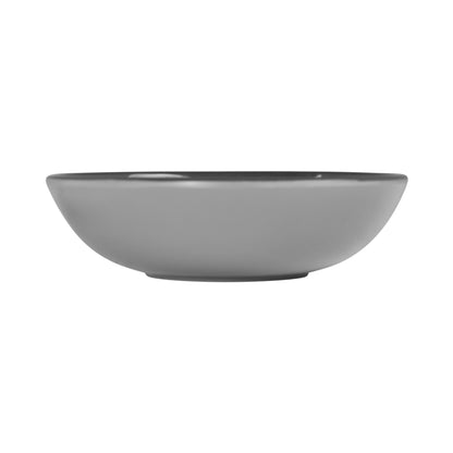 Melamine Small Round Crackle Bowl - Gray