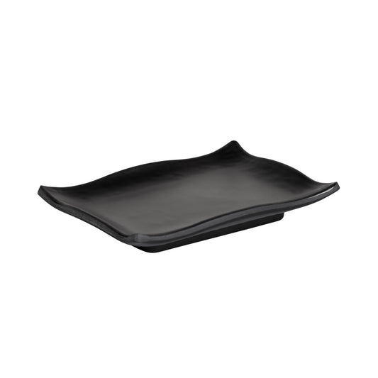 Melamine Rectangular Tray - Black