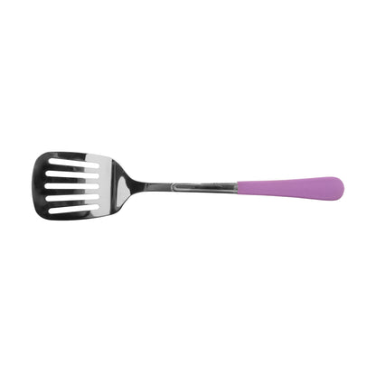 13.5" Stainless Steel Slotted Spatula w/ Mirror Finish and Cool-Grip Handle