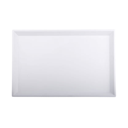 Melamine Rectangular Tray - White
