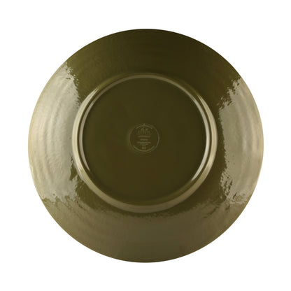 Melamine Round Pebble Plate - Lizard