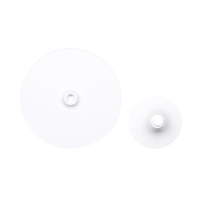 Melamine Round Plate Stand - Carrara Marble