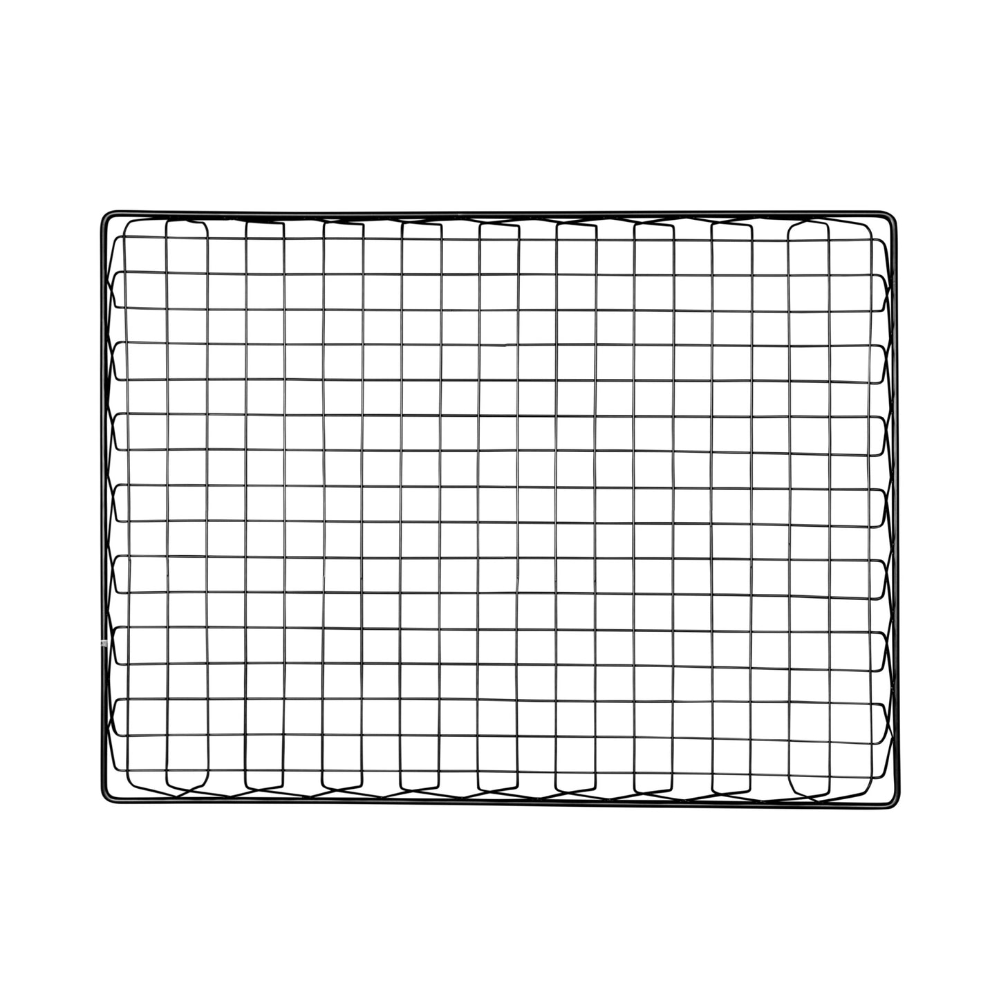Metal Rectangular Wire Basket - Gunmetal Grey