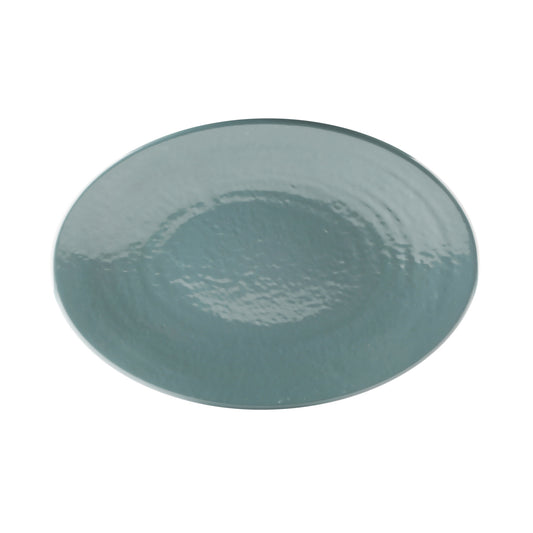 Melamine Oval Pebble Platter - Abyss