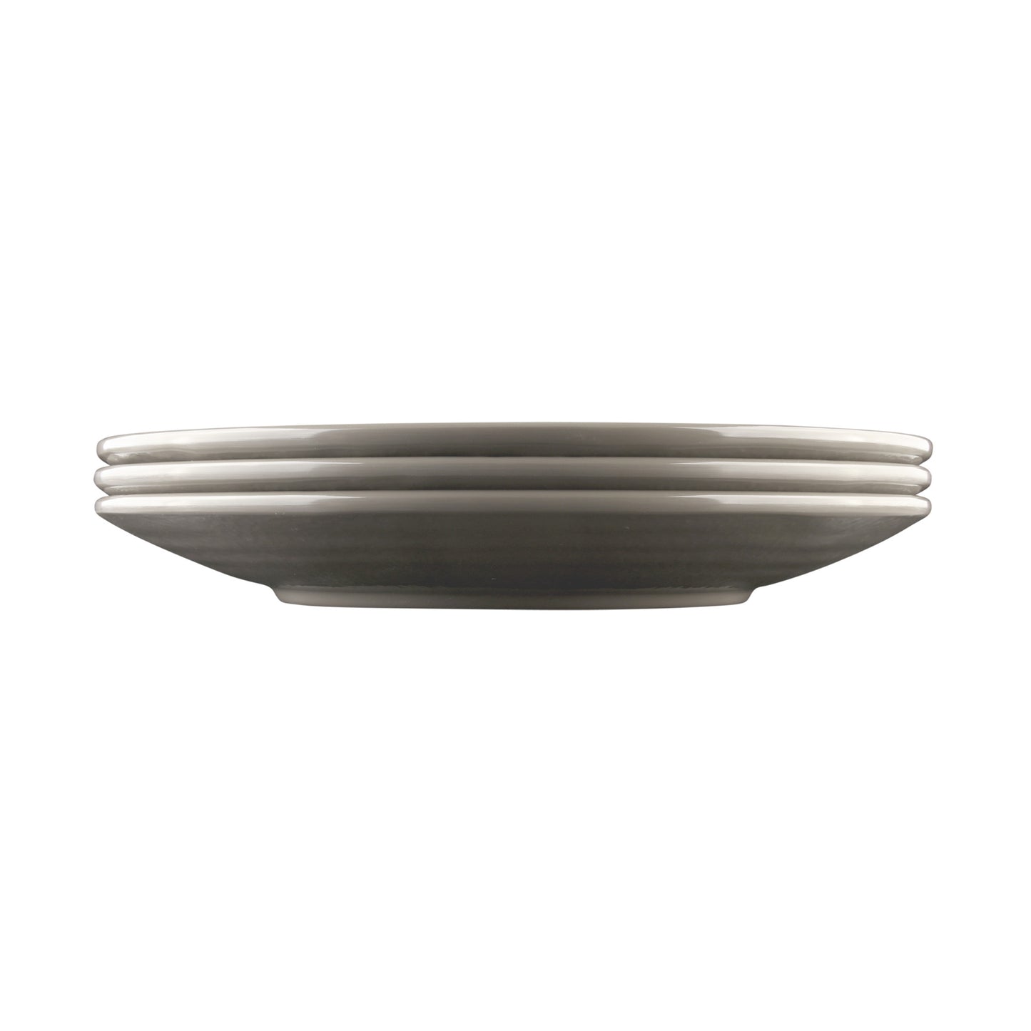 Melamine Round Pebble Plate - Mushroom