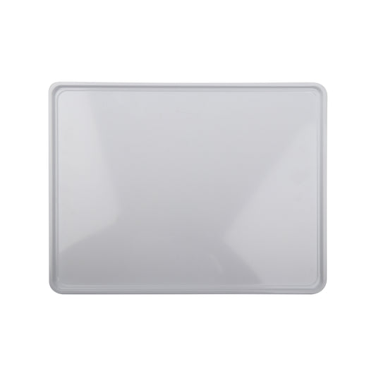 16.25" L x 12.25" W Melamine, White, Lid for ML-86-W Bento Box, 0.75" Tall, G.E.T. Milano
