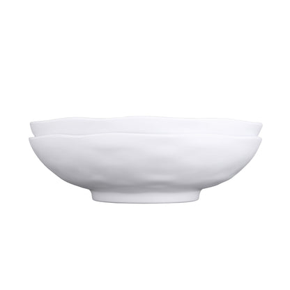 Melamine Round Bowl - White
