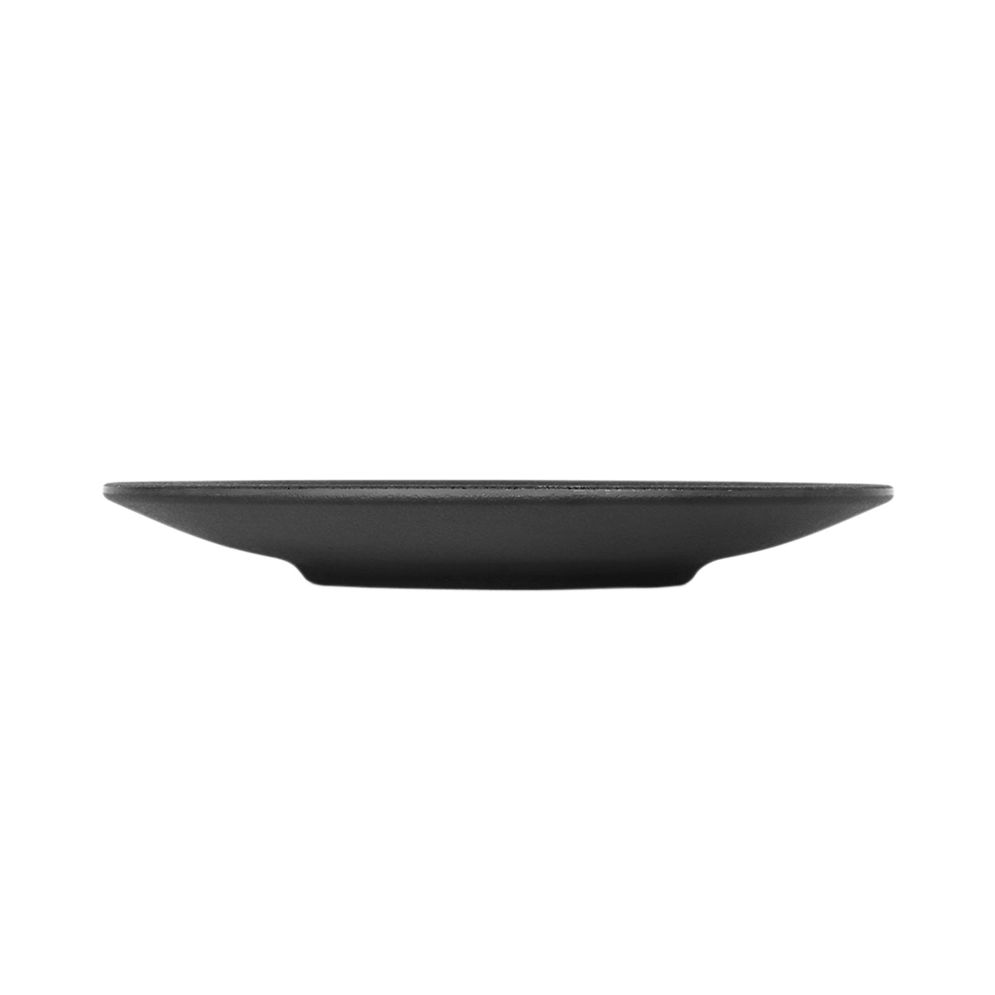 Melamine Round Plate - Black