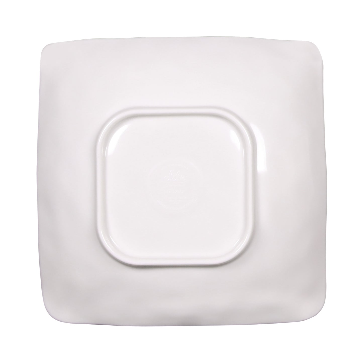 Melamine Square Bowl - Taupe Design