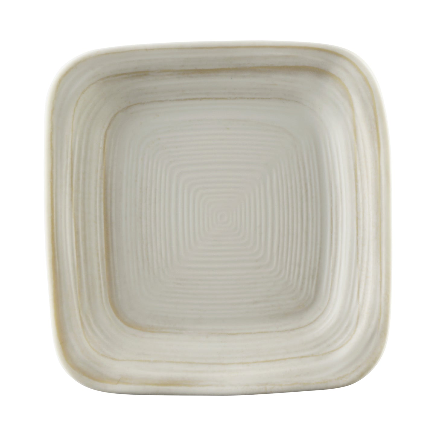Melamine Irregular Square Plate - Off White Design