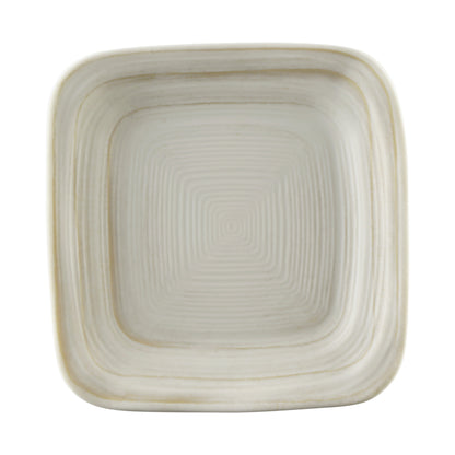 Melamine Irregular Square Plate - Off White Design