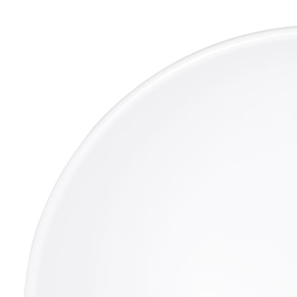 Melamine Round Bowl - White