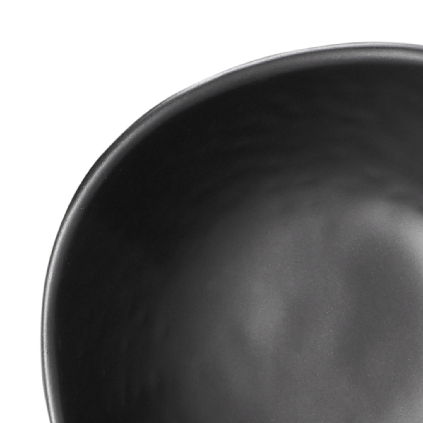 Melamine Round Bowl - Black