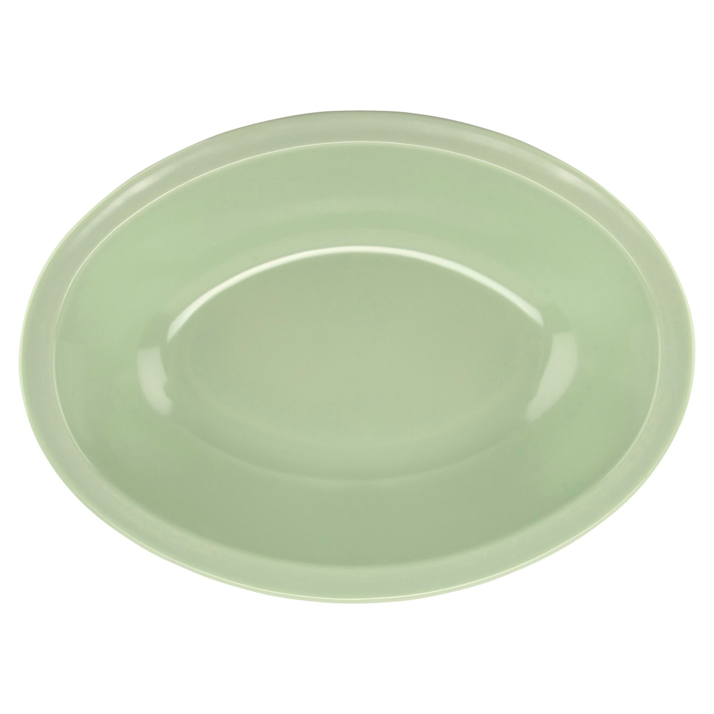 32 oz. (36 oz. Rim-Full), 10" x 7.25" Oval Rimmed Bowl, 2.25" Deep (12 Pack)