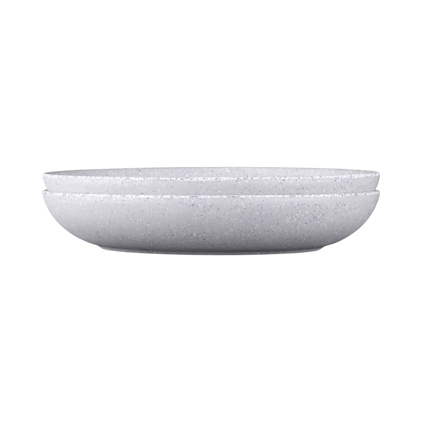 Melamine Deep Oval Plate - Granite Stone