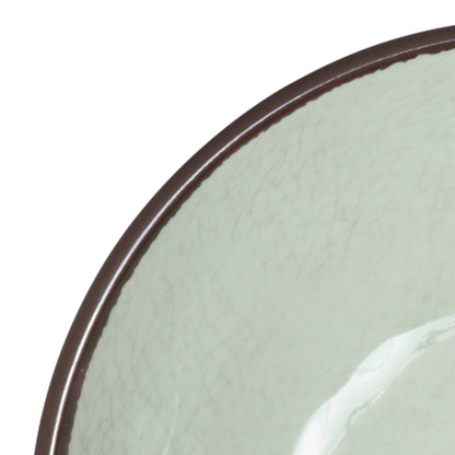 Melamine Round Crackle Bowl - Hemlock