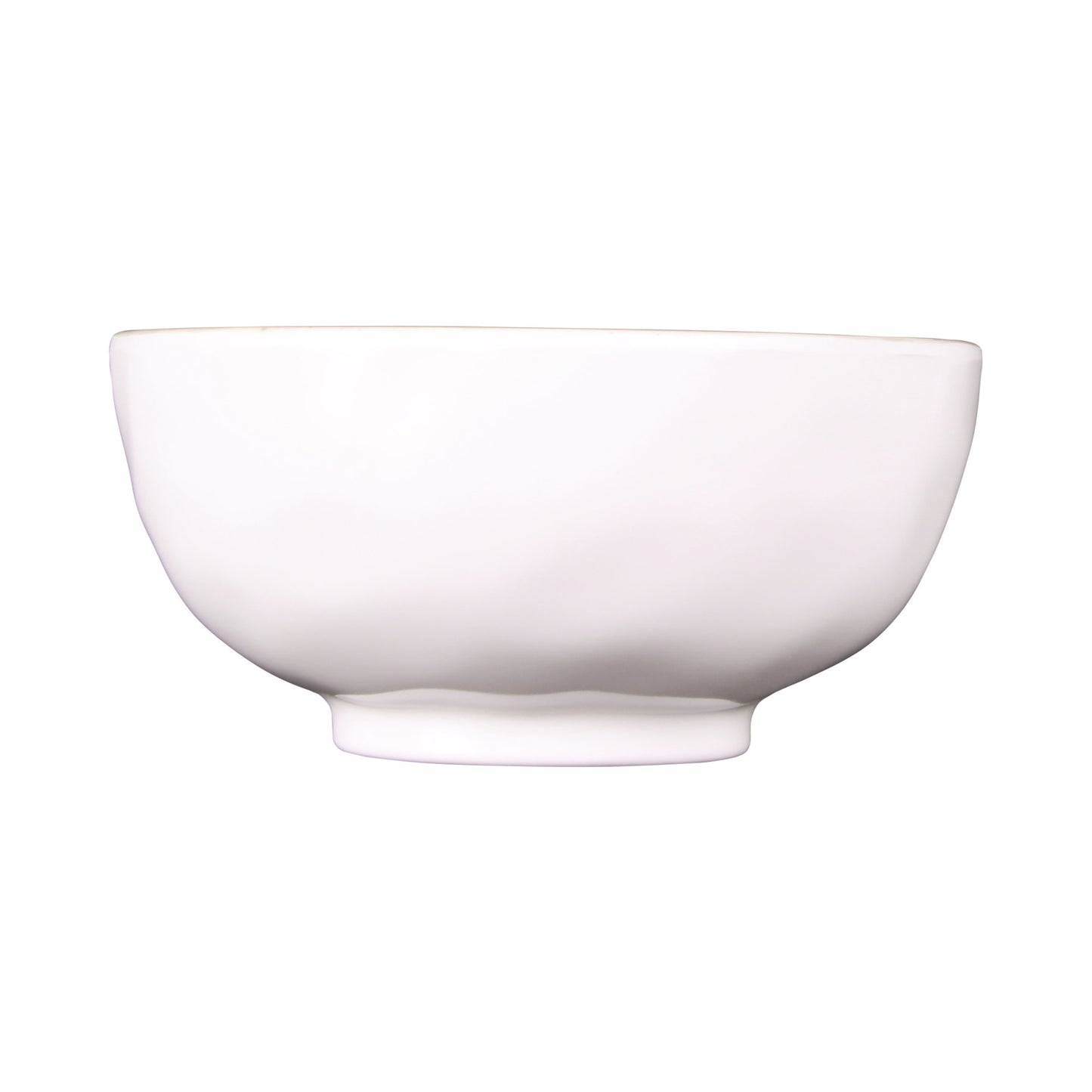 Melamine Round Bowl - Taupe Design