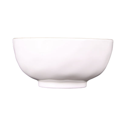 Melamine Round Bowl - Taupe Design
