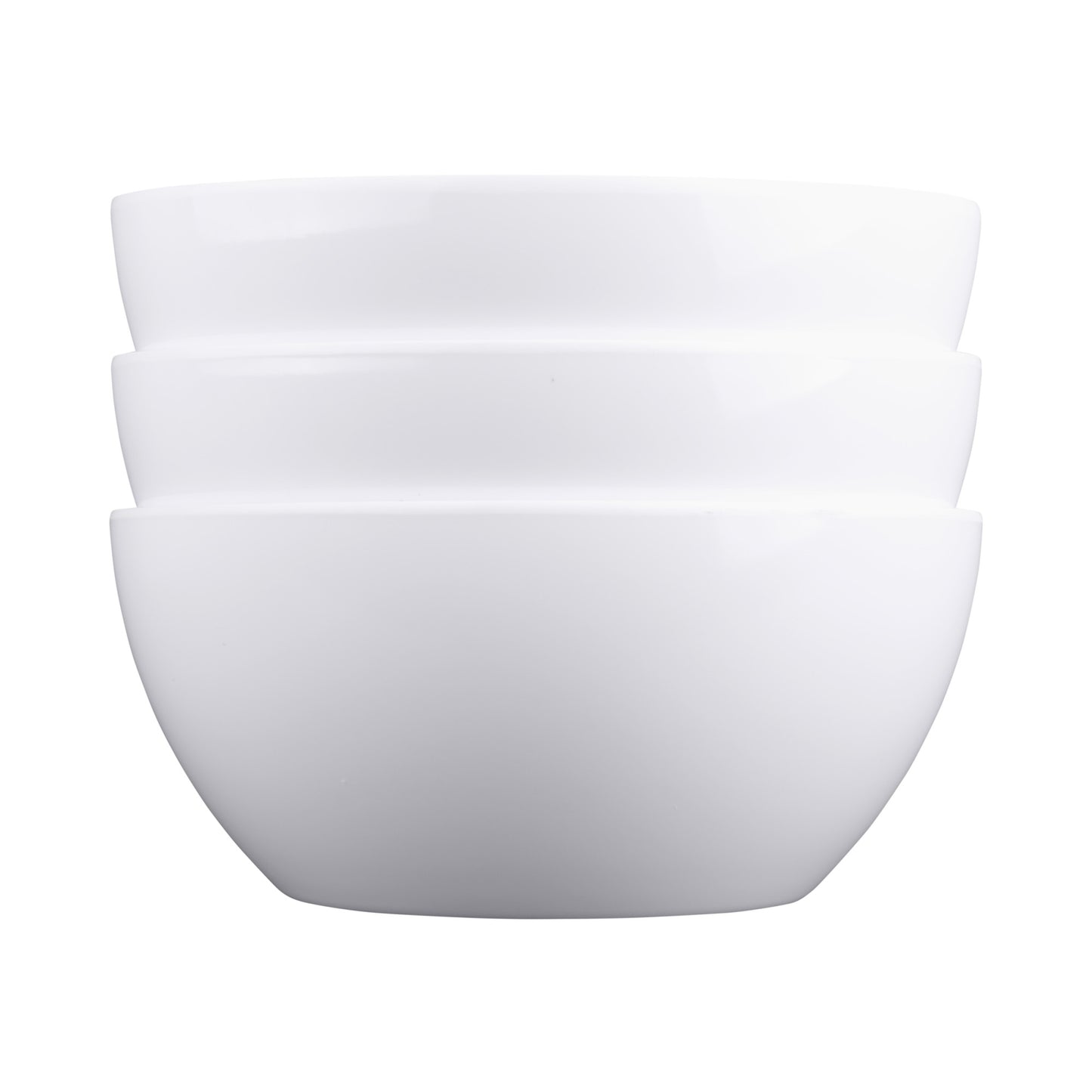 Melamine Round Bowl - White