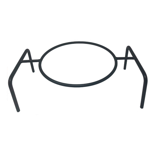 20.25" x 10" Black Round 1-Tier Riser, 6" tall (fits WB-720