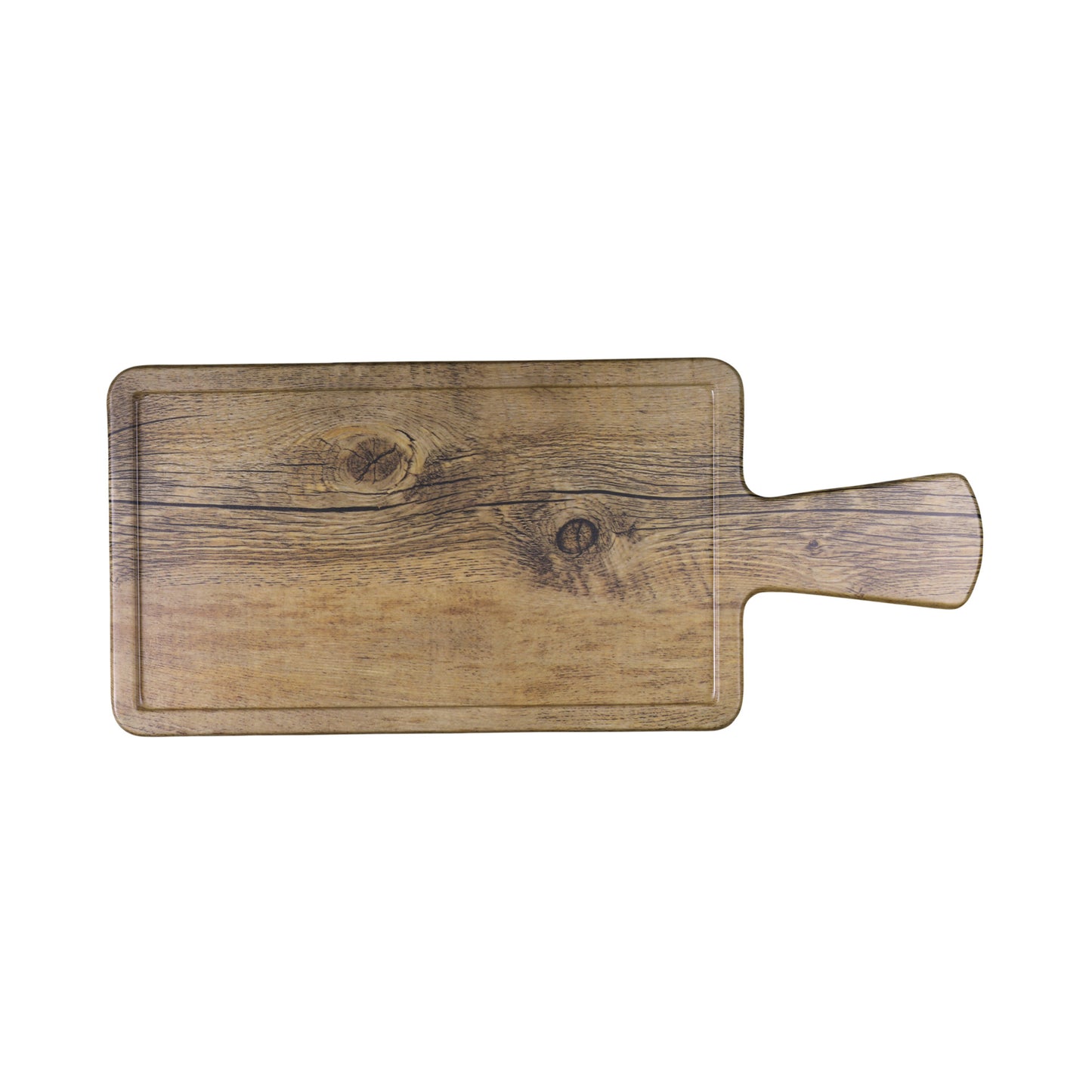 Melamine Rectangular Serving Board - Driftwood
