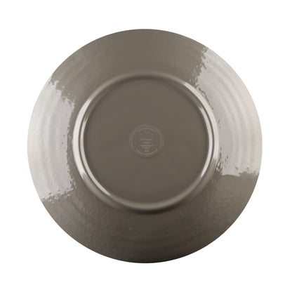 Melamine Round Pebble Plate - Mushroom