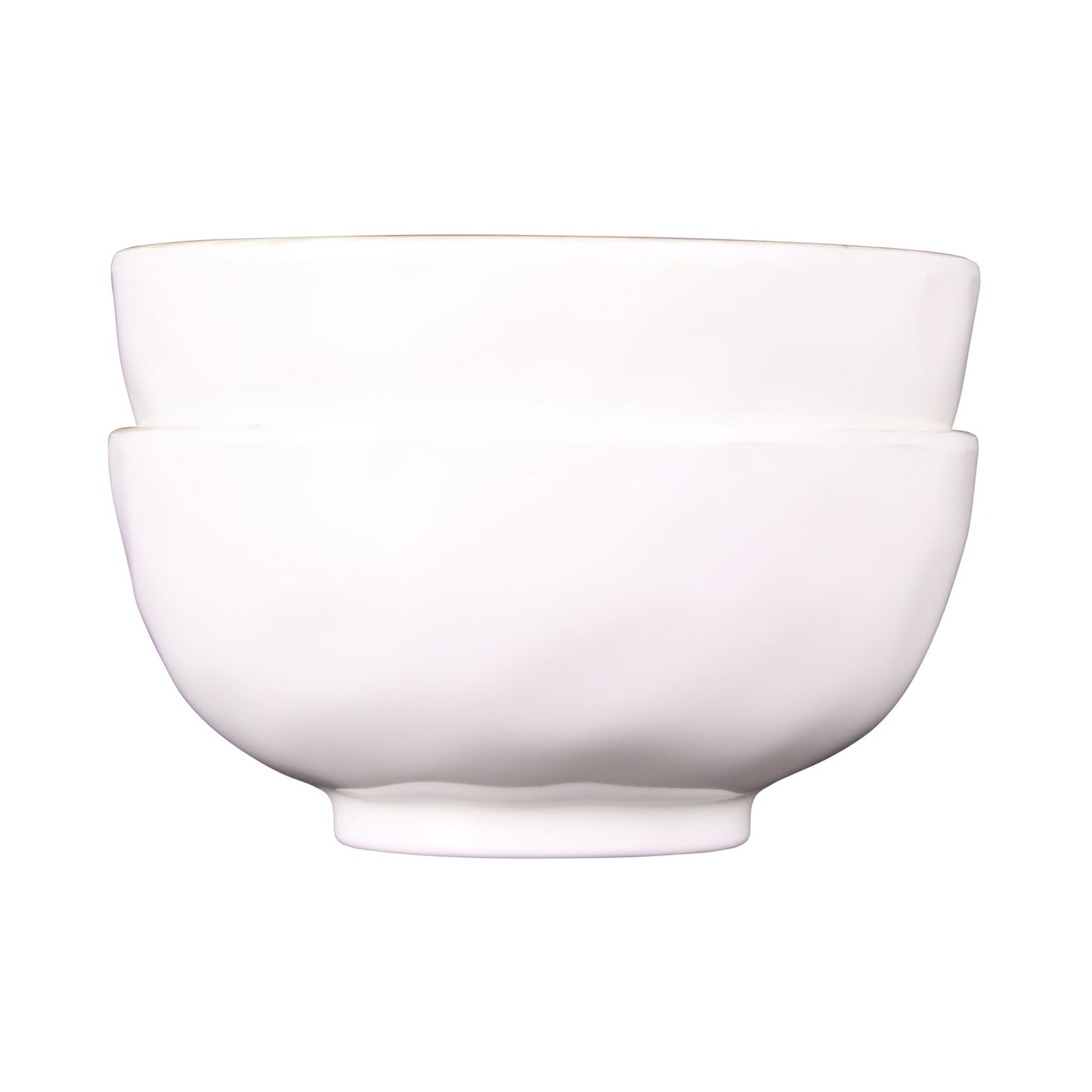 Melamine Round Bowl - Taupe Design