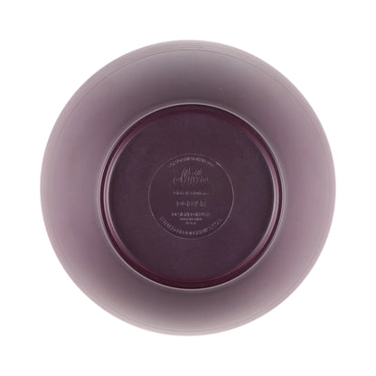 Melamine Round Bowl - Purple Glaze