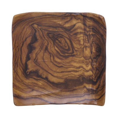 Melamine Square Plate - Sequoia