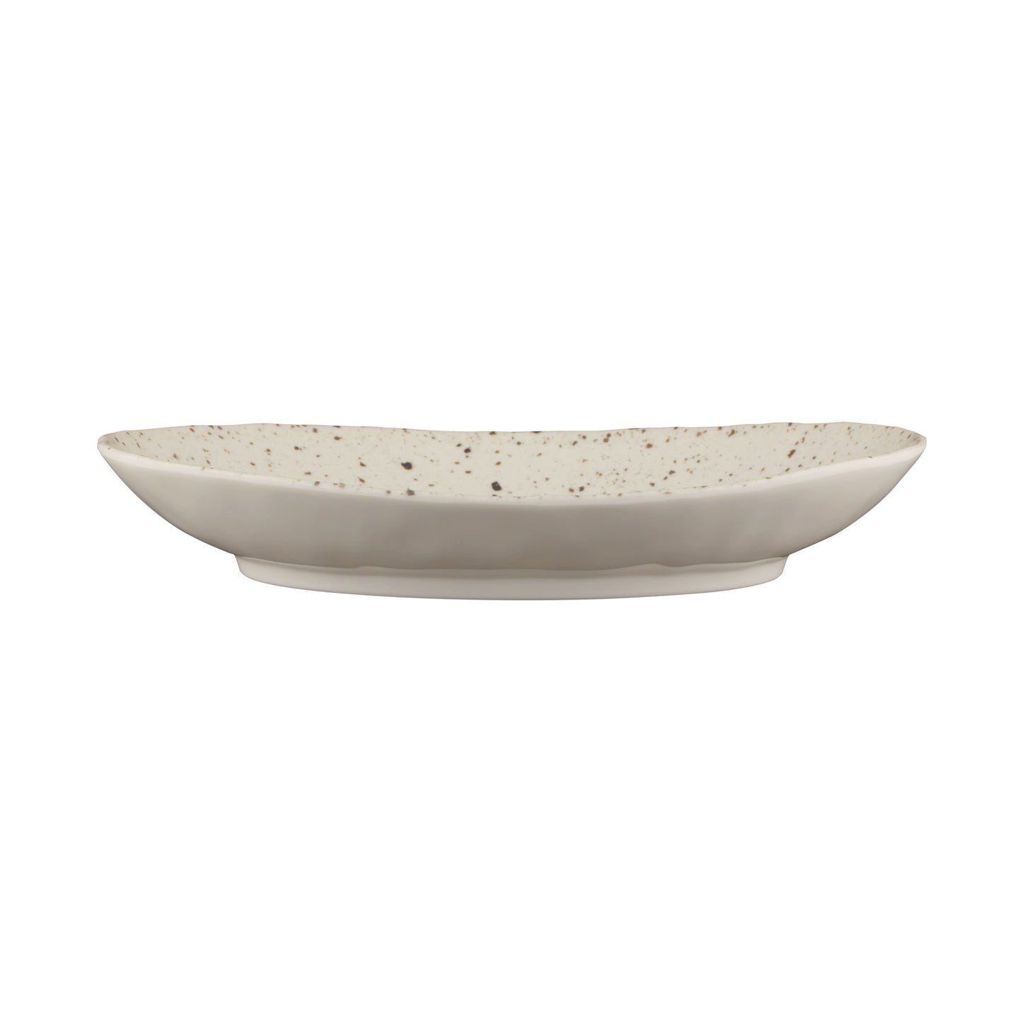 Melamine Oval Plate - Chocolate Chip