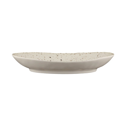 Melamine Oval Plate - Chocolate Chip