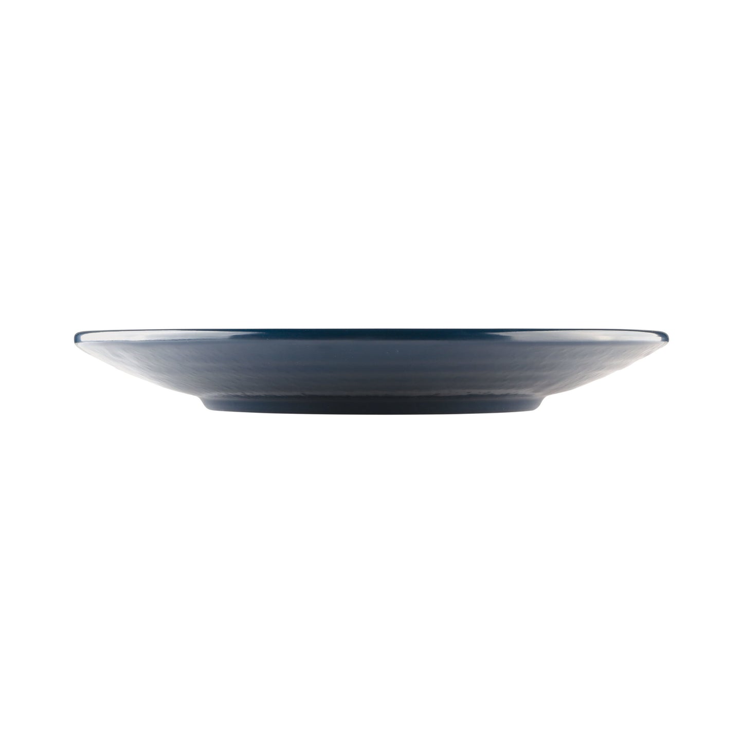 Melamine Round Pebble Plate - Lapis