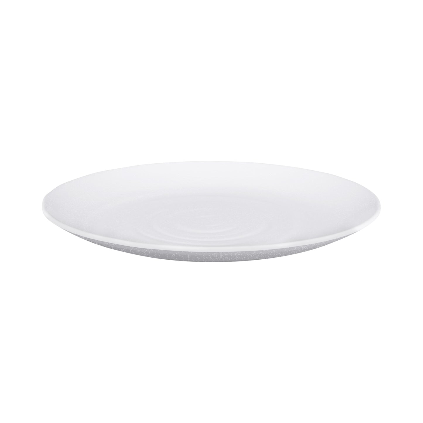 Melamine Round Plate - White