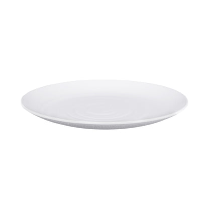 Melamine Round Plate - White