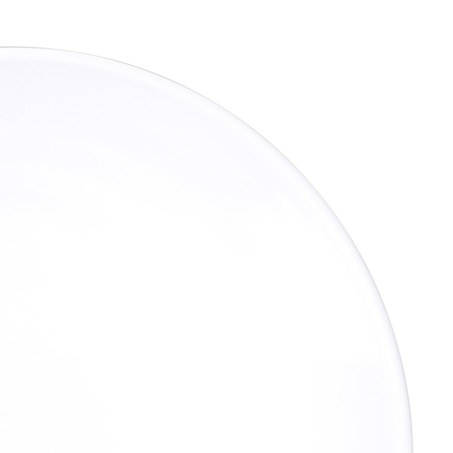 Melamine Round Bowl - White