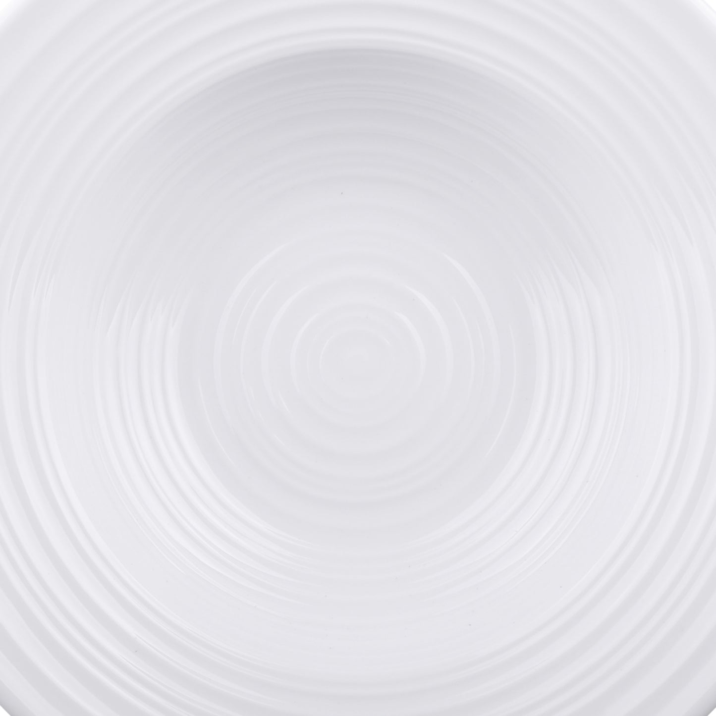 Melamine Swirl Pasta/Soup Bowl - White