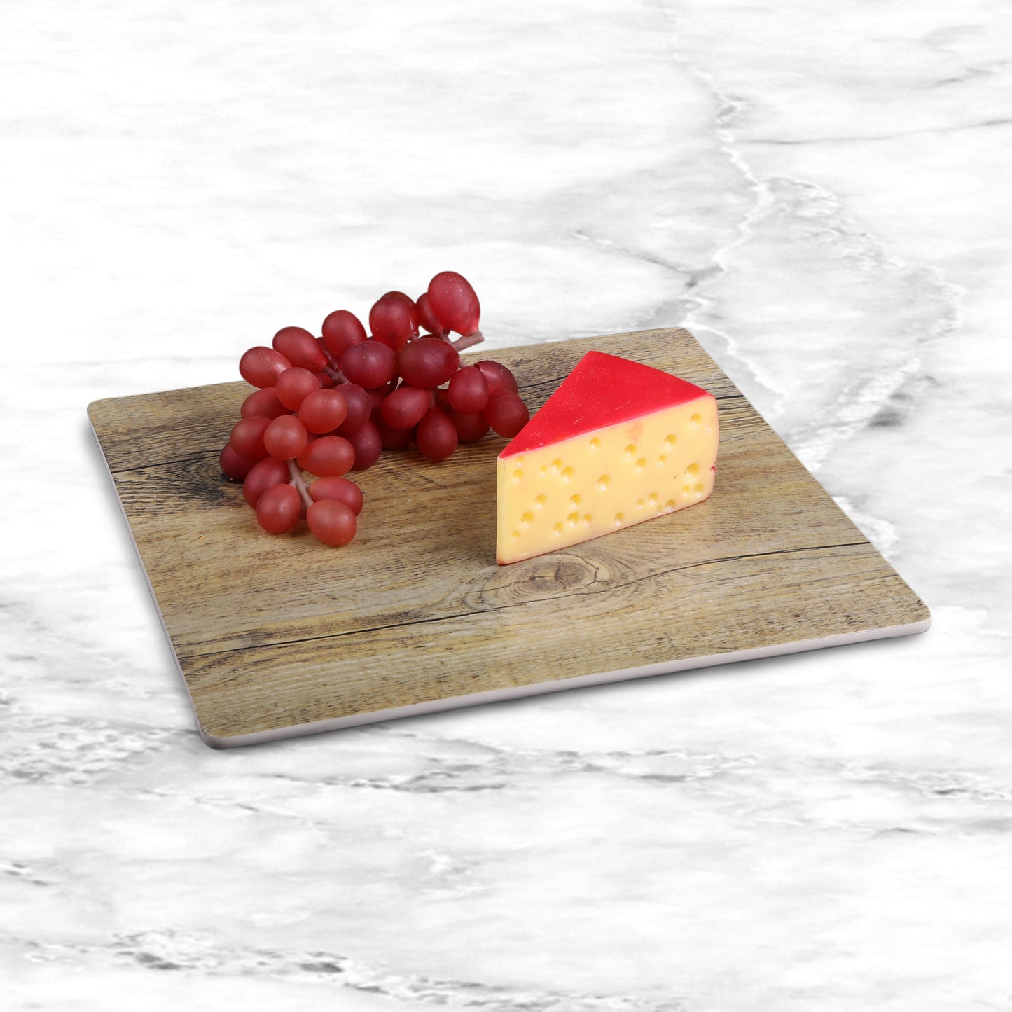 Melamine Square Faux Wood - Driftwood