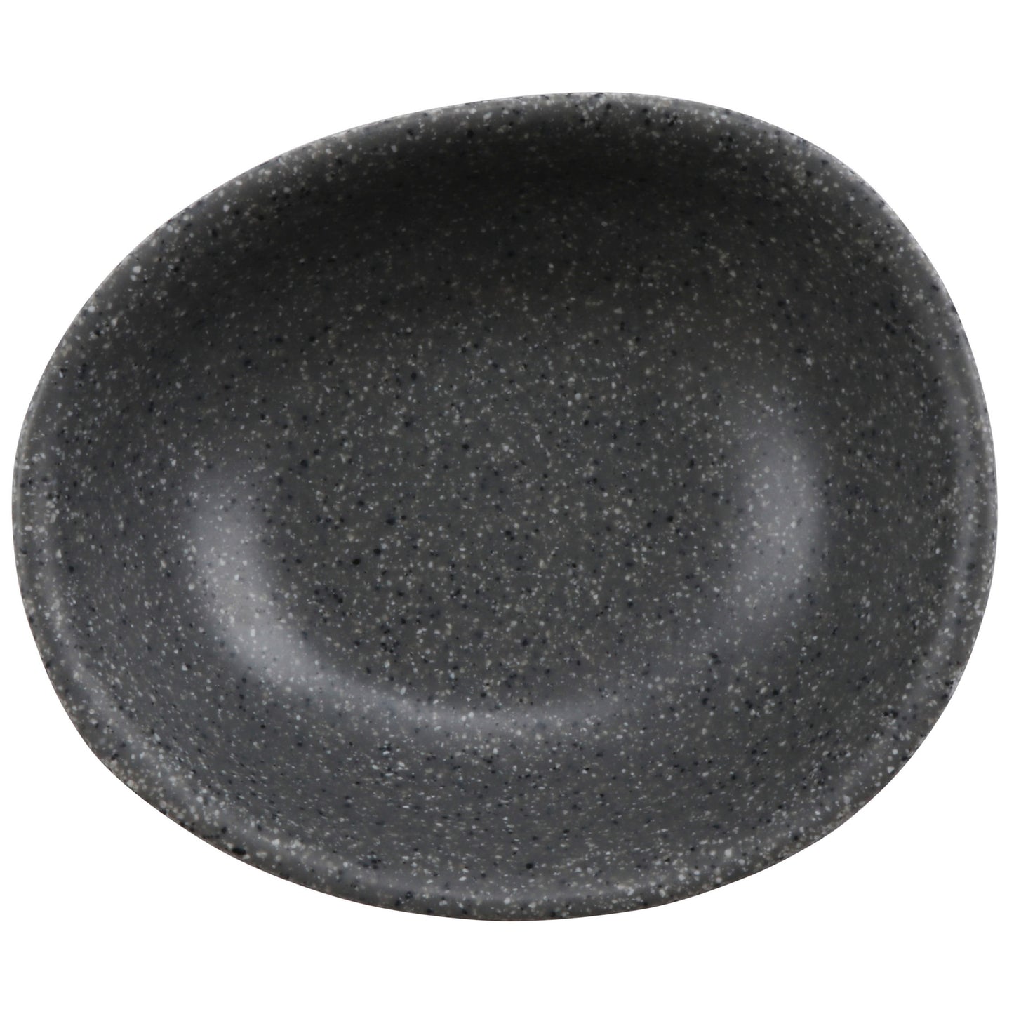 6.5oz infuse stone grey melamine ramekin, 4.88"L x 4"W x 1.5"H, GET, cheforward