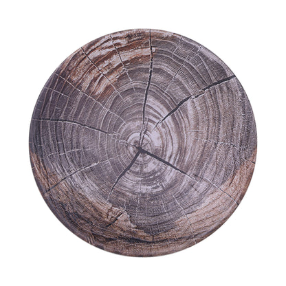Melamine Round Plate - Knotwood
