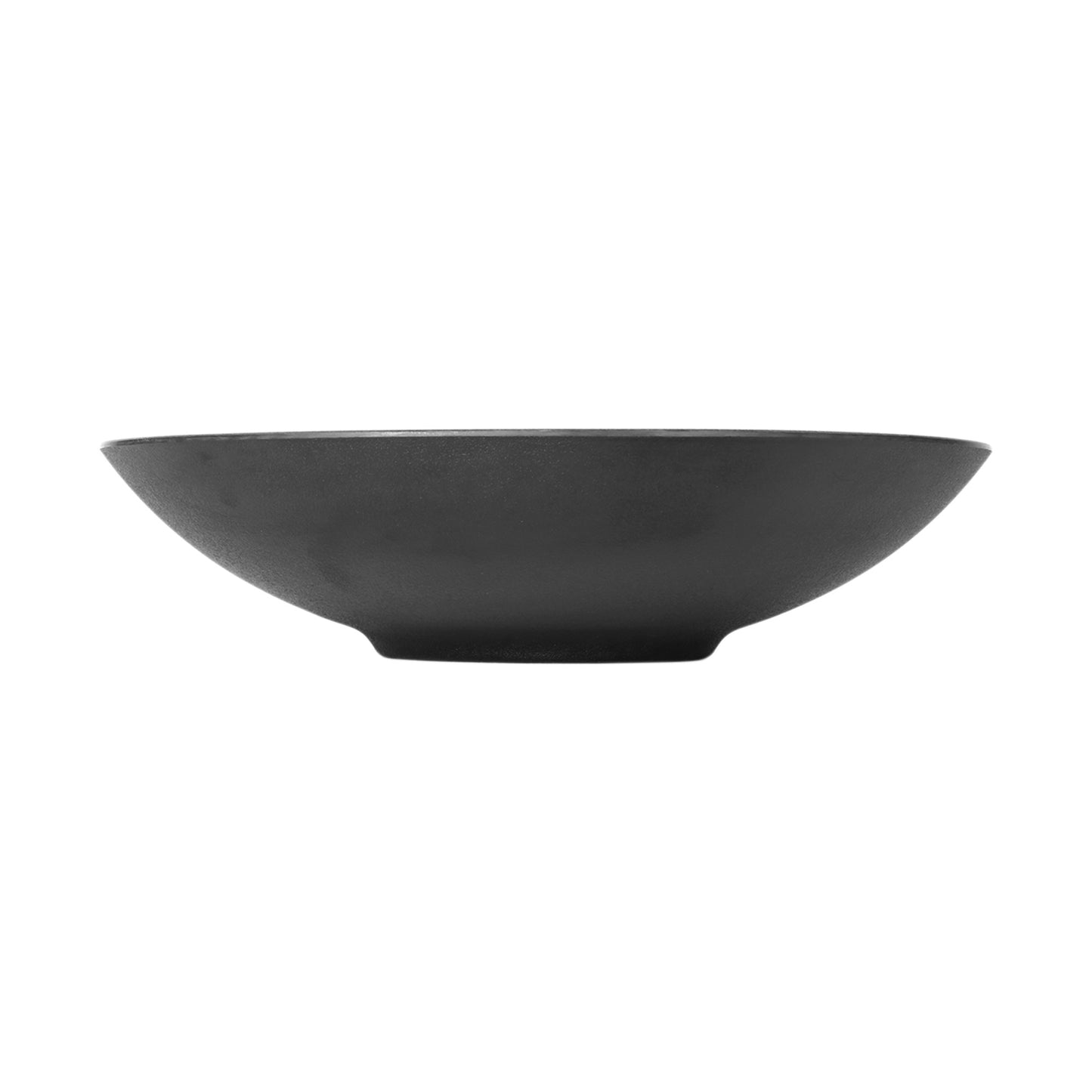 Melamine Round Bowl - Black