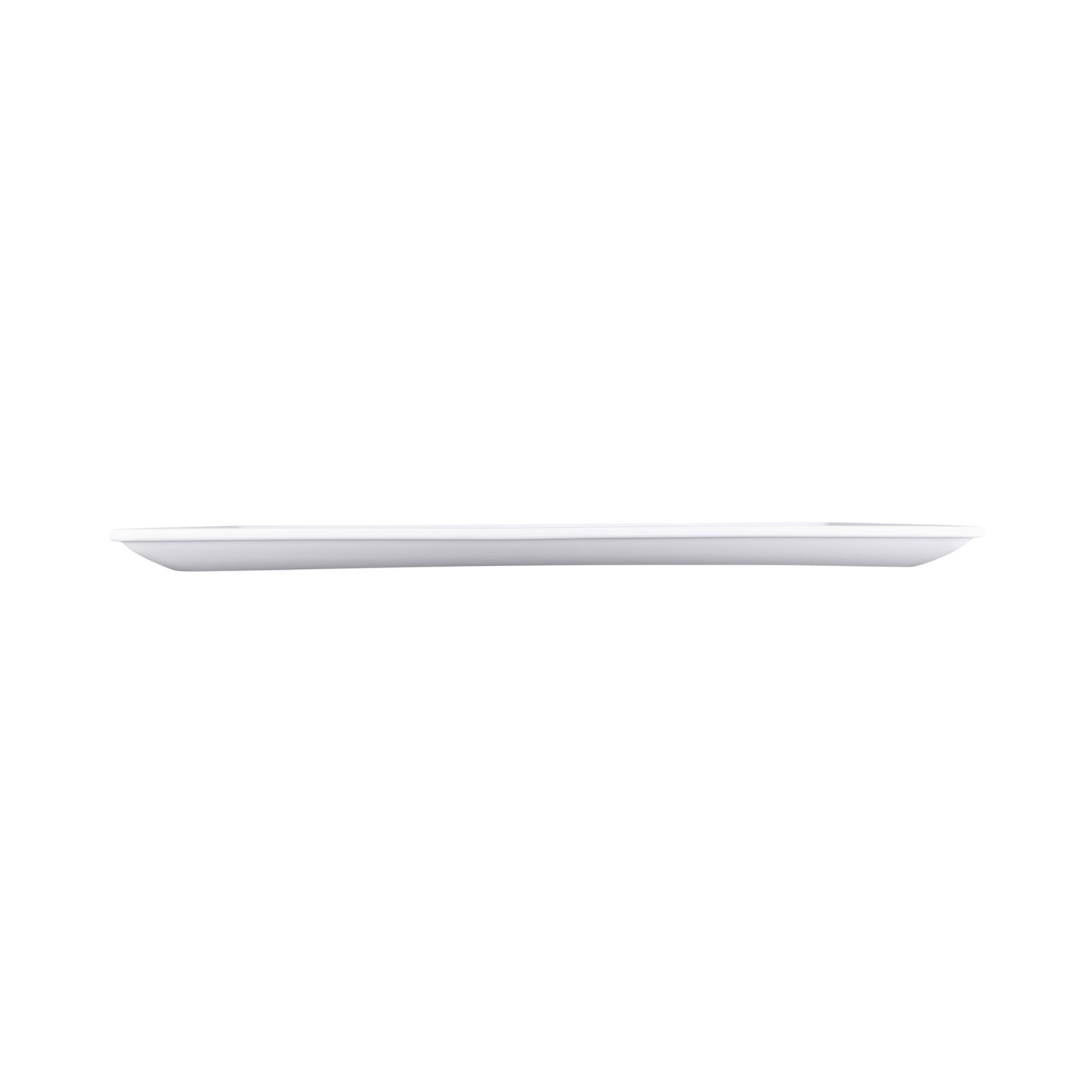 Melamine Rectangular Tray - White