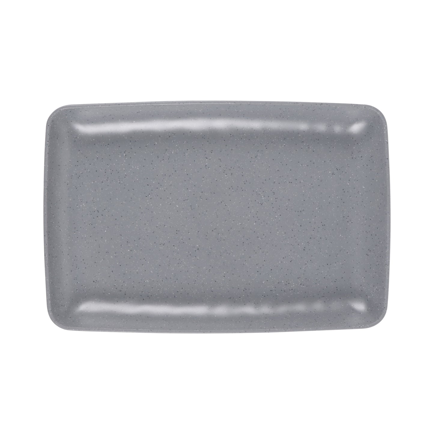 Melamine Rectangular Platter - Granite Stone