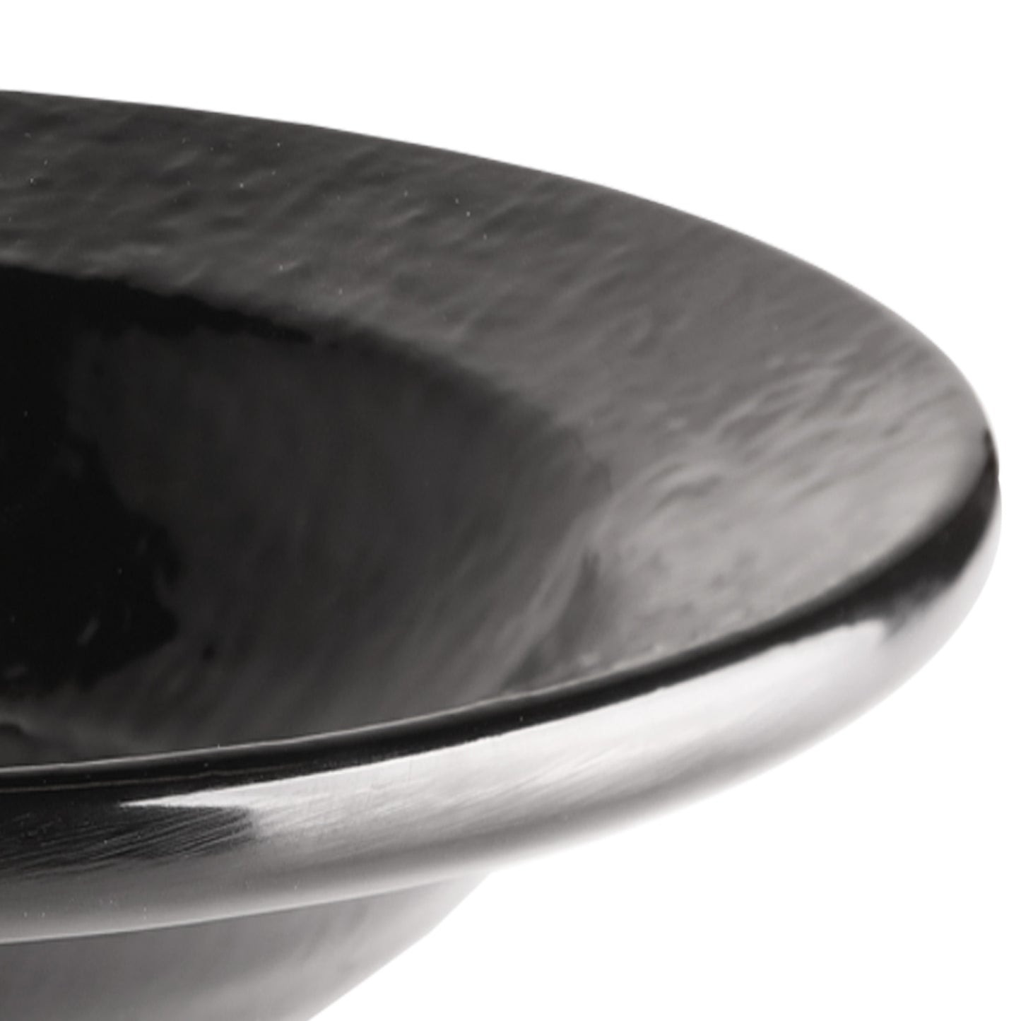 Melamine Pasta/Soup Bowl - Black