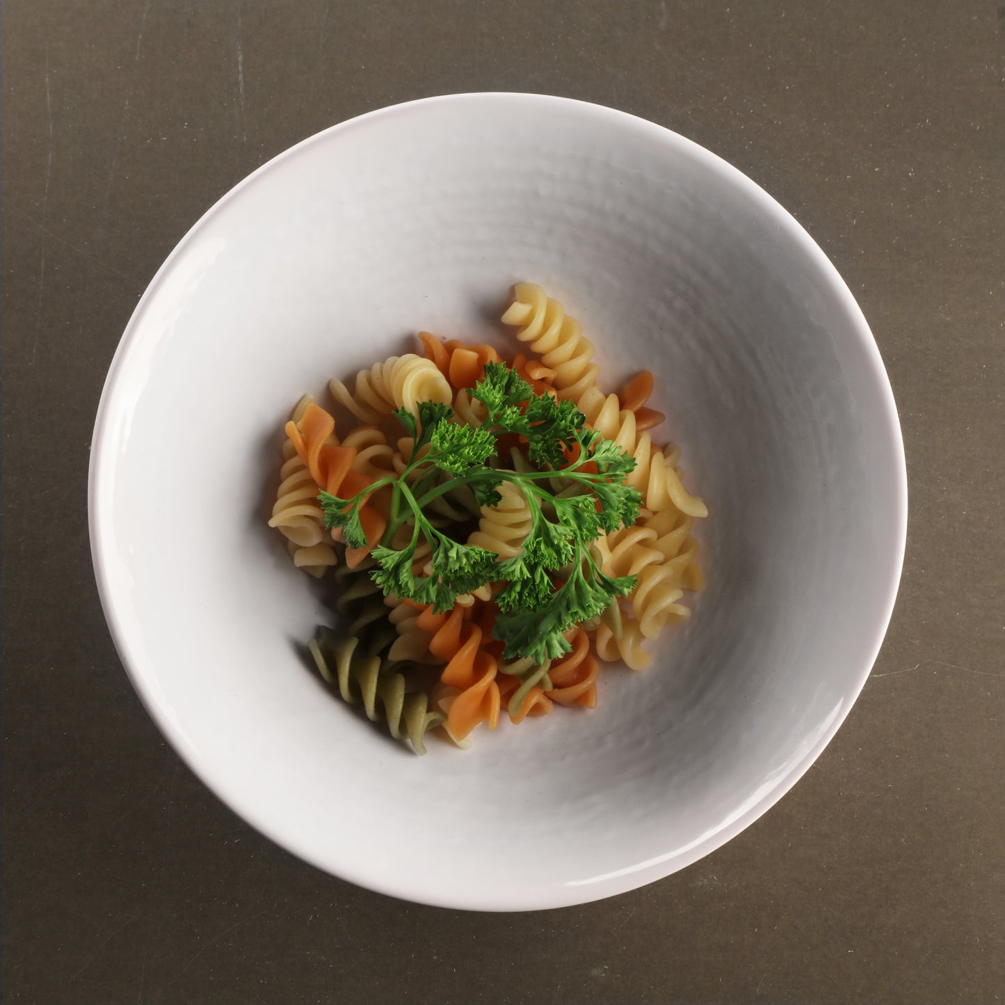 Melamine Bowl - White Matte Finish Outside/White Gloss Finish Inside